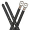 Wintec Slimline Stirrup Leathers Black 160 cm